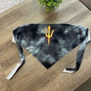 Black and Gray ASU Halter Top